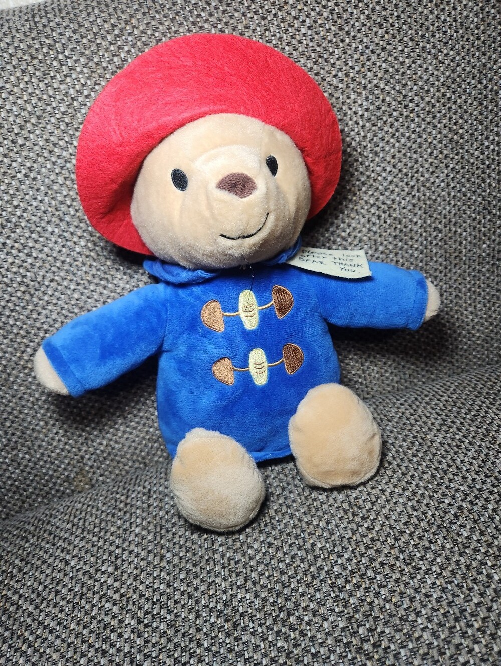 Kohl's Cares Paddington Bear stuffed animal